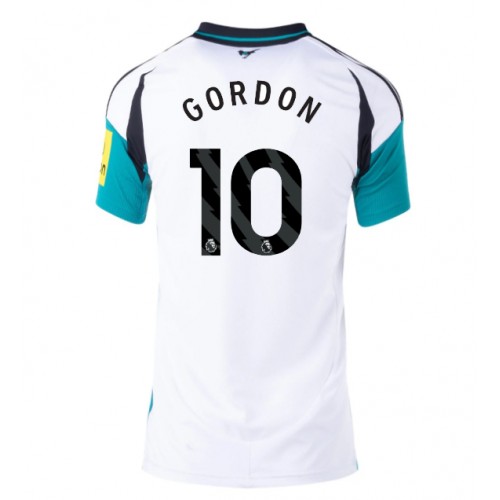 Fotballdrakt Dame Newcastle United Anthony Gordon #10 Bortedrakt 2024-25 Kortermet